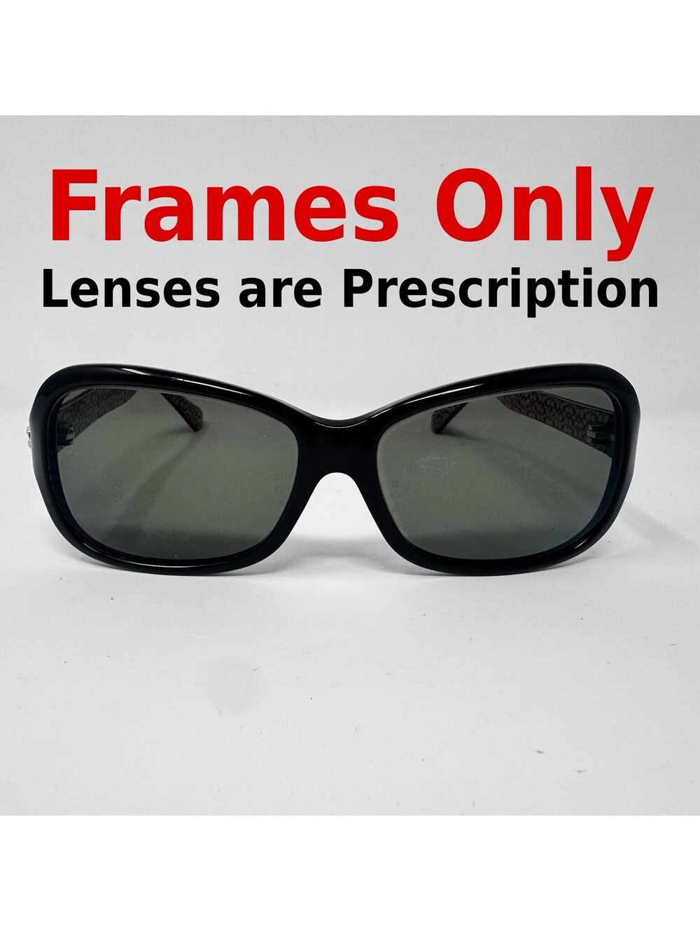 Coach HC8016 L008 Ciara 5002/11 Black Sunglass Frames Only 57-17-135